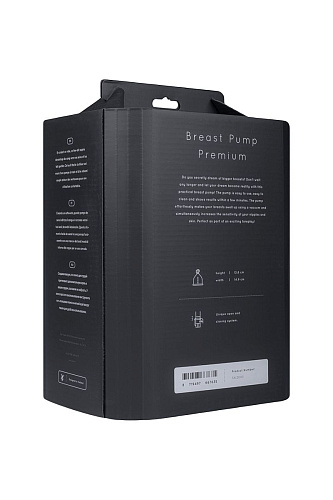 Прозрачная ручная помпа для груди EDC Wholesale Premium Large SAIZ003