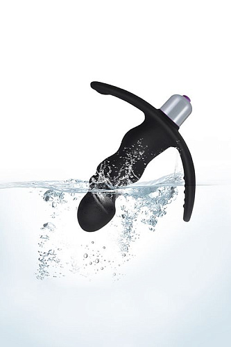 Чёрный стимулятор простаты Levett Zac 16078