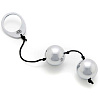 Тяжёлые металлические вагинальные шарики Fifty Shades of Grey Silver Metal Ben Wa Balls FS-40174