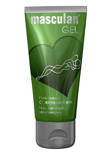 Гель-смазка на водной основе с женьшенем Masculan (50 мл)