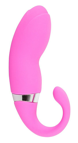 Розовый изогнутый вибростимулятор Orion 0587230 (14 см)