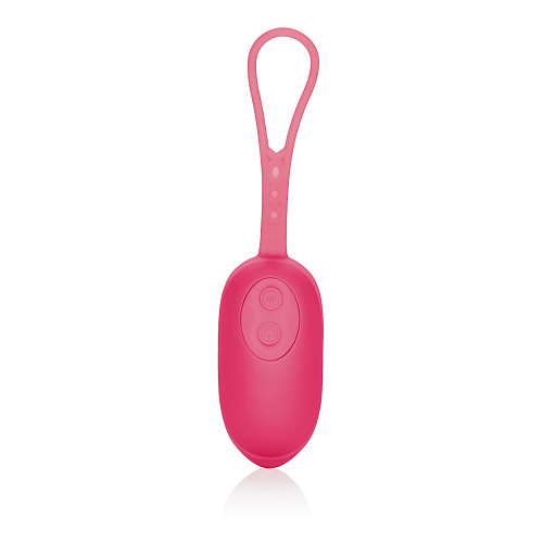 Розовое виброяйцо California Exotic Novelties Power play kegel exciter SE-0066-05-2