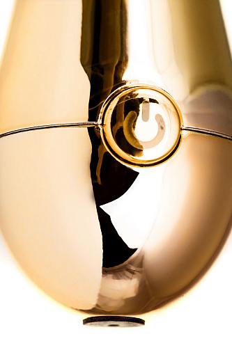 Золотистый клиторальный вибромассажёр WANAME Mirage 482003