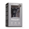 Чёрный вибростимулятор для сосков EDC Wholesale Easytoys Nipple Bell ET339BLK