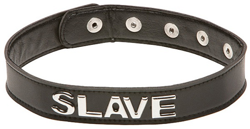 Чёрный ошейник для раба Allure Lingerie X-Play Slave Collar 2029