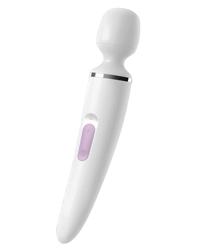 Белый вибратор Satisfyer Wand-er Woman 001227SA
