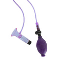 Фиолетовый клиторальный стимулятор с вибрацией Toy Joy PUSSYPUMP 3006009227