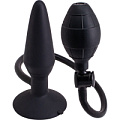 Анальная пробка с функцией расширения Seven Creations Inflatable Butt Plug Medium Y0011B10PGACN (14,2 см)