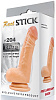 Реалистичный фаллоимитатор телесного цвета ToyFa RealStick #204 962004 (18 см)