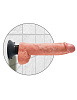 Телесный вибромассажёр Pipedream 10 Vibrating Cock with Balls PD5410-21 (25,4 см)