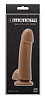 Кофейный гладкий фаллоимитатор на присоске с мошонкой NS Novelties Smooth 4 Inch Dildo NSN-0928-02 (14,6 см)