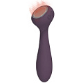 Фиолетовый вибратор с функцией нагрева Dream Toys PANACEA 21729 (17,4 см)
