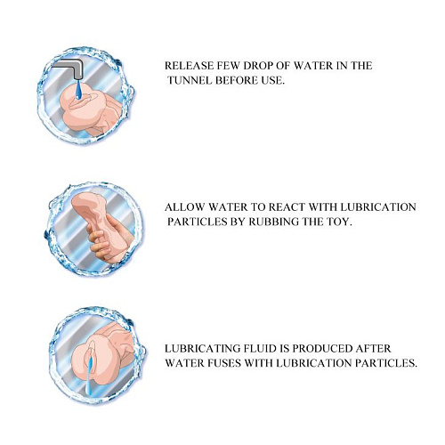 Телесная вагина-мастурбатор Baile Passion Lady BM-009155K-1