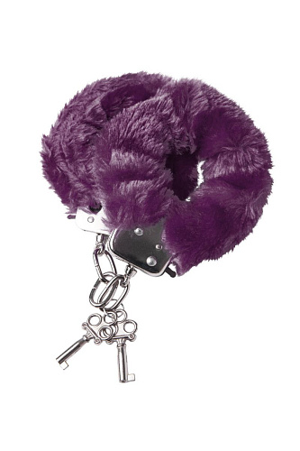 Фиолетовые наручники ToyFa 951035