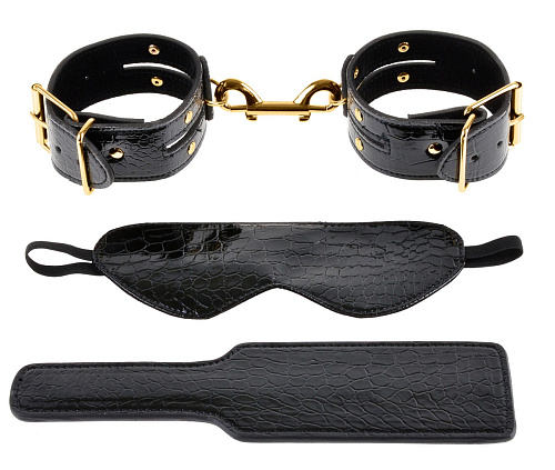 Набор для игр Fantasy Bondage Kit с золотистыми элементами Pipedream PD3985-23