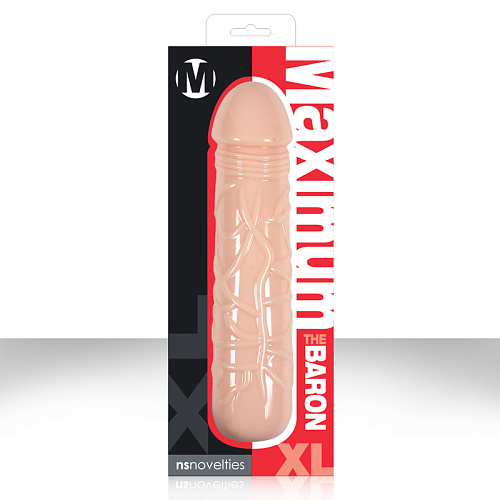 Фаллоимитатор большой телесного цвета NS Novelties Maximum The Baron X-Large NSN-0416-21 (27,9 см)