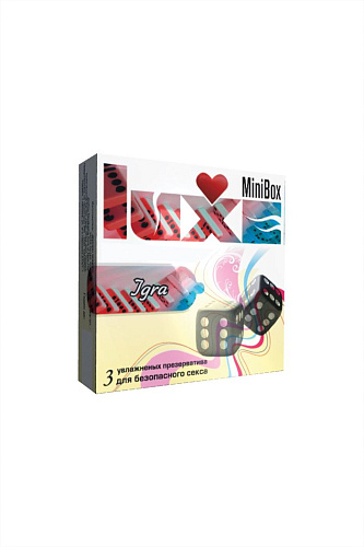Презервативы Luxe Mini Box «Игра» 685 (24 упаковки × 3 шт)