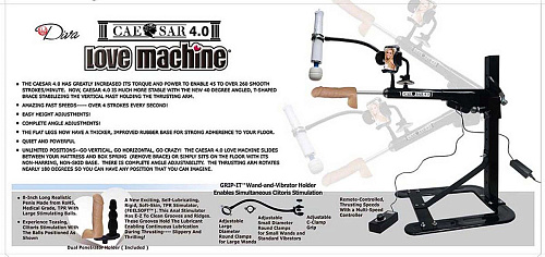 Чёрная секс-машина MyWorld - DIVA «Цезарь 4.0» 913653