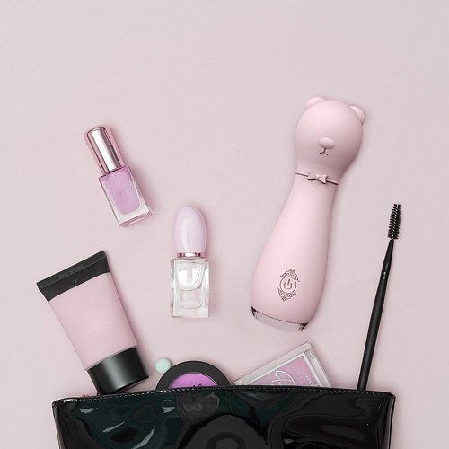 Нежно-розовый вибромассажёр S-HANDE BONNE SHD-S082