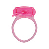 Розовое эрекционное виброкольцо Toyz4lovers VIBRATING COCK RING EASY GOING T4L-00801246