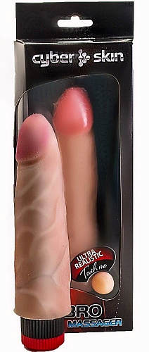 Реалистичный вибратор из неоскин телесного цвета LOVETOY (А-Полимер) 800406 (17 см)