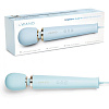 Голубой проводной вибромассажёр с 10 скоростями Le Wand Sky Blue LW-020-SKY