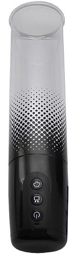 Автоматическая вакуумная помпа в чёрно-сером цвете Eroticon PUMP X4 30496