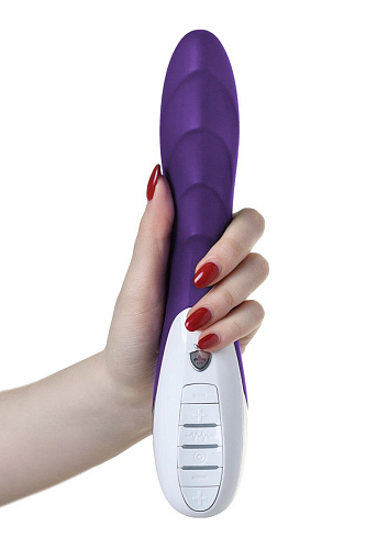 Фиолетовый вибратор MyStim Sassy Simon 46831 (27 см)