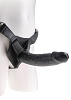 Страпон со съёмной чёрной насадкой Pipedream Harness King Cock 9 PD5624-23 (22,9 см)