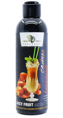 Интимный гель-смазка с ароматом солёной карамели БиоМед JUICY FRUIT BMN-0091 (200 мл)