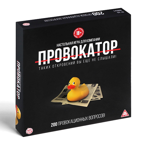 Настольная откровенная игра Сима-Ленд «Провокатор» 151406