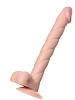 Длинный фаллоимитатор телесного цвета с присоской ToyFa 582014 (28 см)