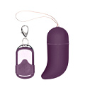 Фиолетовое виброяйцо с пультом Shots Media BV Medium Wireless Vibrating G-Spot Egg SHT088PUR (7,5 см)