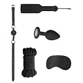 Чёрный игровой набор Shots Media BV Introductory Bondage Kit №5 OU368BLK