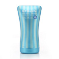 Мастурбатор голубого цвета Tenga COOL TENGA Soft Tube CUP TOC-102C
