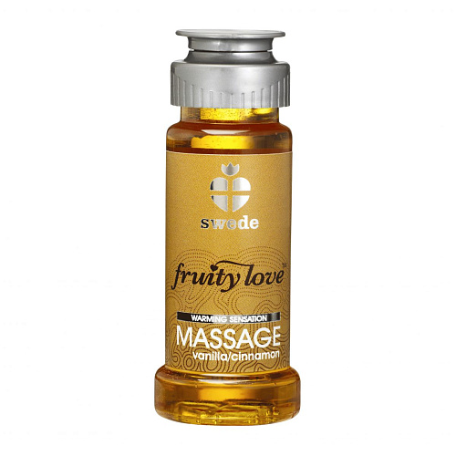 Лосьон для массажа с ароматом ванили и корицы Swede Fruity Love Massage Vanilla/Cinnamon FLM-VAC-050-135