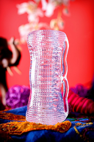 Прозрачный мастурбатор ToyFa Lingam Asha 880103