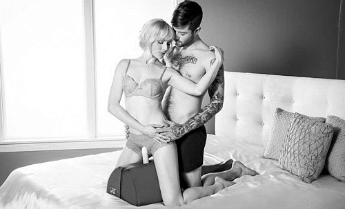 Чёрная подушка для секса Liberator BonBon Toy Mount Black 16033545