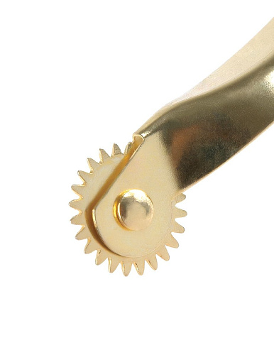 Золотисто-чёрное колесо Вартенберга Pipedream Wartenberg Wheel PD3994-27