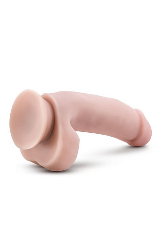 Телесный фаллоимитатор на присоске Blush Novelties The Pizza Boy BL-16433