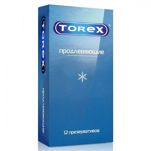 Презервативы с пролонгирующим эффектом Torex «Продлевающие» 2298 (12 шт)