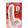 Вибромассажёр с 7 режимами работы телесного цвета Erotic Fantasy Crazy Dive EFD-005 (18 см)