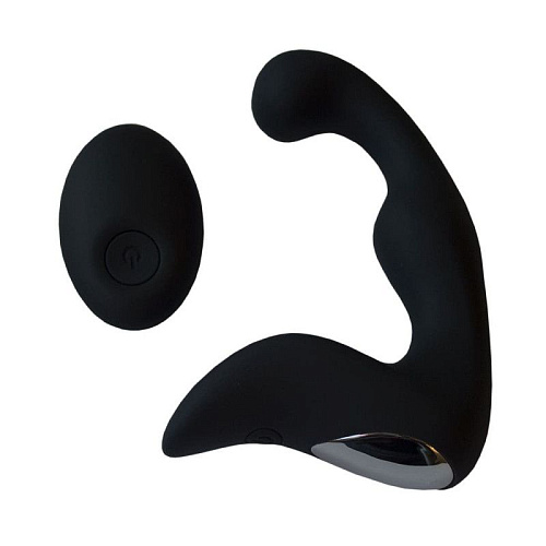 Чёрный вибростимулятор простаты RestArt JAYRA-335