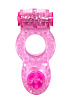 Розовое эрекционное кольцо с вибрацией Lola toys Rings Ringer 0114-73Lola