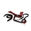Игровой набор для пони-плей в красном и чёрном цветах California Exotic Novelties Scandal Pony Play Kit SE-2712-90-3