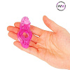Розовое эрекционное кольцо с бугорками Bior toys EE-10012-1