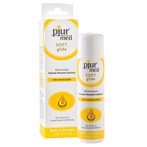 Силиконовый лубрикант с жожоба Pjur MED Soft glide MEDSOFT-100