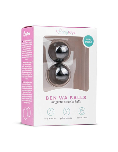 Темно-серые вагинальные шарики без сцепки EDC Wholesale Ben Wa Balls ET077SIL