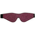 Сплошная чёрно-розовая маска на глаза на эластичных ремешках Bior toys NTB-80697