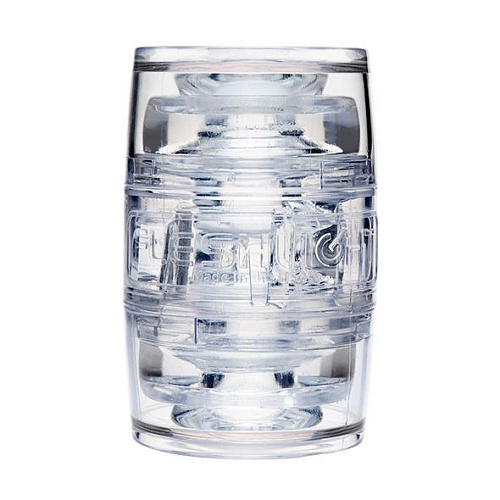 Прозрачный мастурбатор Fleshlight Quickshot Masturbator Pulse FL999
